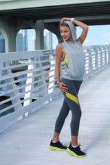 Motivation Mesh Sports Bra - Yellow