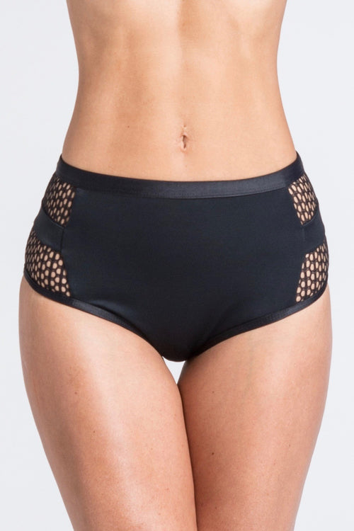 Cardio Mesh Brief - Black